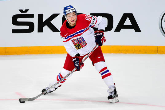 Tjeckiens David Pastrnak