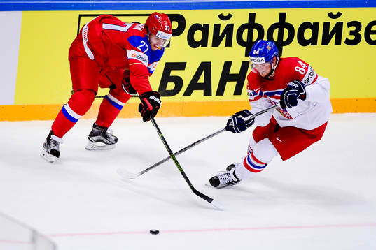 Rysslands Artemi Panarin och Tjeckiens Tomas Kundratek