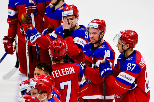 Rysslands Sergei Mozyakin deppar