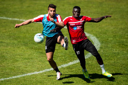 Bläddra bland fler bilder av Fotboll, Allsvenskan, Helsingborg, Träning