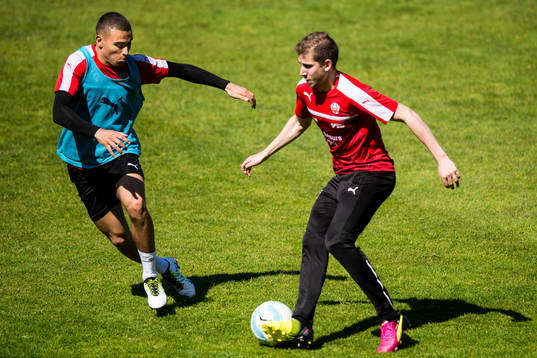 Jordan Larsson och Darijan Bojanić