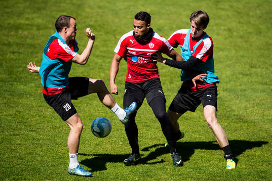 Carl Wede, Matthew Rusike och Adam Eriksson
