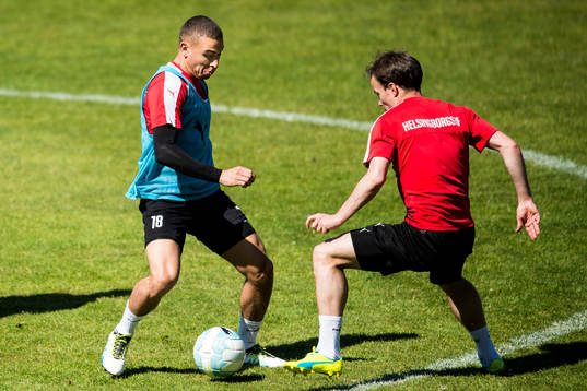 Jordan Larsson och Anton Wede