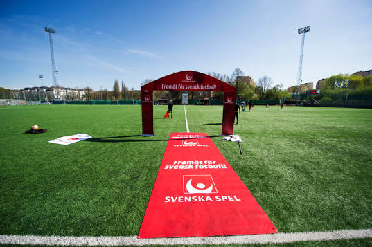 Vy över Skytteholms IP