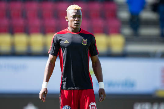 Östersunds Alhaji Gero värmer upp