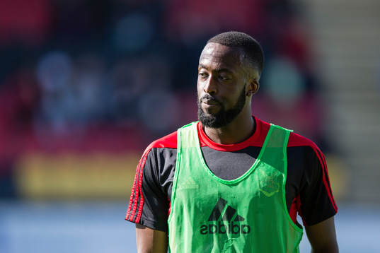 Östersunds Ronald Mukiibi värmer upp