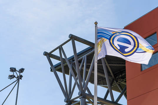 Allsvenskan flagga på Borås arena