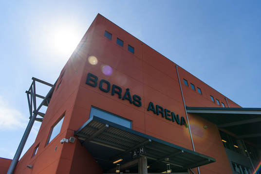 Exteriör på Borås arena