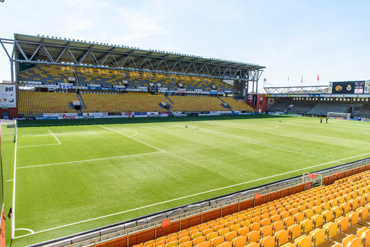 Interiör på Borås arena