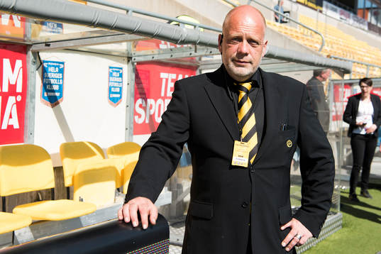 Elfsborgs evenemangsansvarig Jonas kallin