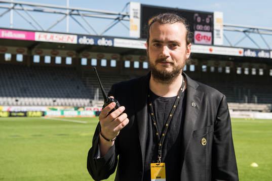 Elfsborgs Innerplanskoordinator Karl Åkerström