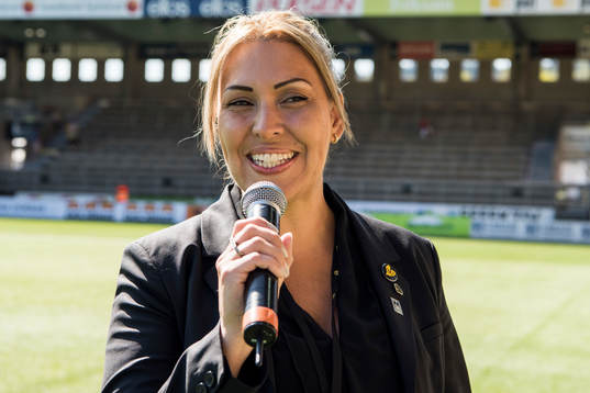 Elfsborgs speaker Catalina Bruna