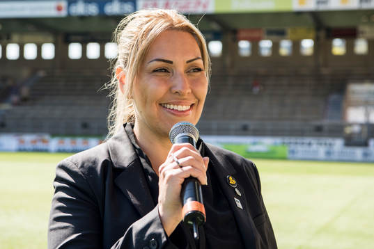 Elfsborgs speaker Catalina Bruna