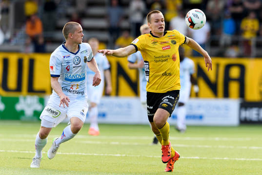 Elfsborgs Viktor Prodell och Gefles Anton Lans
