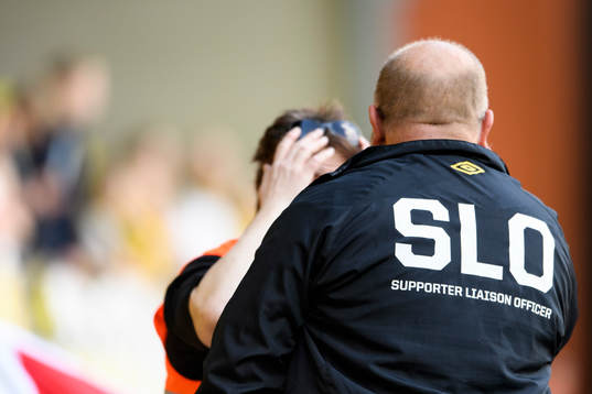 SLO under fotbollsmatchen i Allsvenskan mellan Elfsborg och