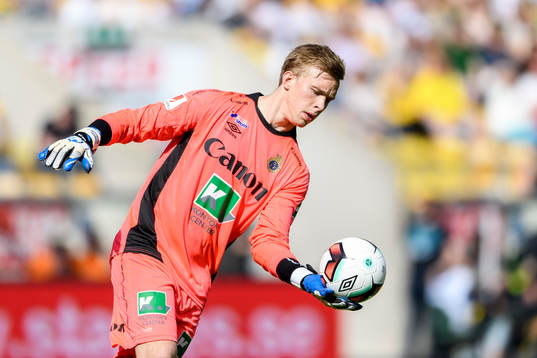 Gefles målvakt Andreas Andersson