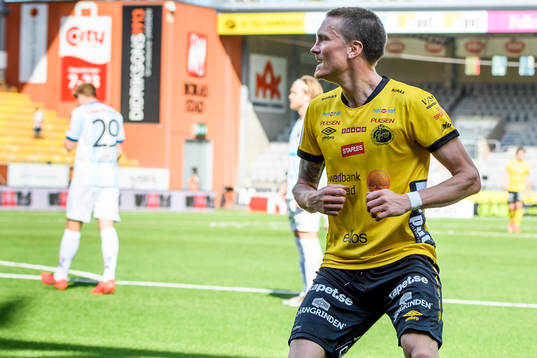 Elfsborgs Lasse Nilsson jublar