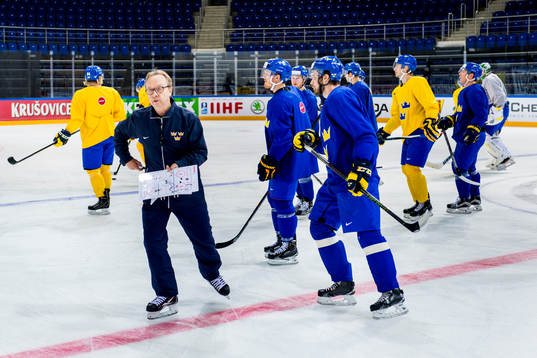 Sveriges förbundskapten Pär Mårts