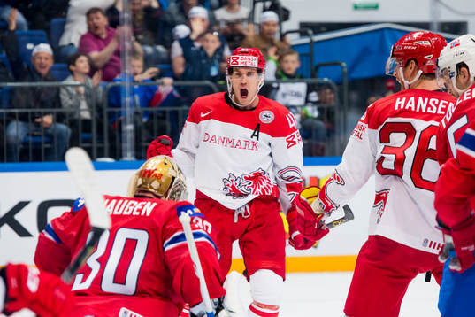 Bläddra bland fler bilder av Ishockey-VM 2016, Dag 2, Norge - Danmark
