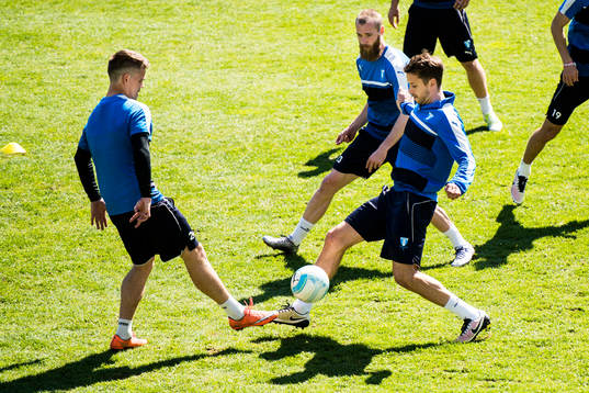 Vidar Örn Kjartansson, Jo Inge Berget och Kari Arnason