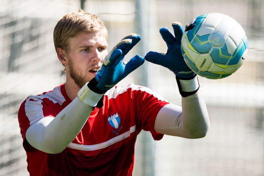 Målvakt Fredrik Andersson