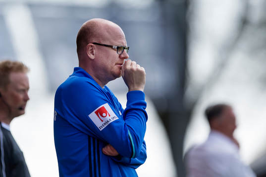 Degerfors tränare Patrik Werner
