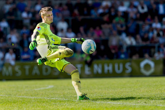 Degerfors målvakt Jesse Öst