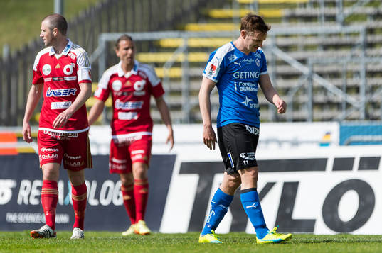 Halmstads Fredrik Olsson deppar