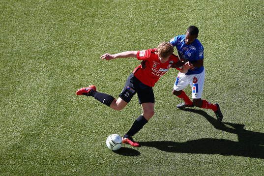 Trelleborgs Freddie Brorsson och Åtvidabergsspelare