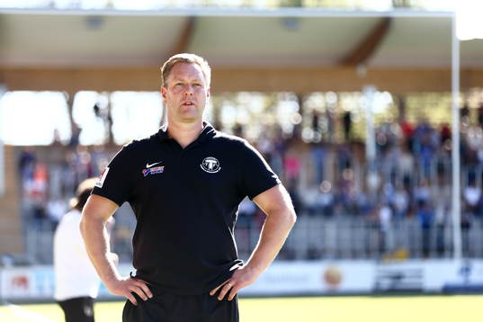 Trelleborgs tränare Patrick Winqvist
