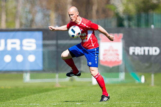 Höganäs spelande  tränare Jakob Augustsson