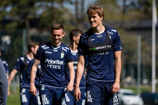 IFK Göteborgs Jakob Ankersen och Thomas Rogne