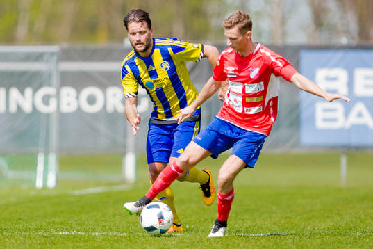 Eskilsminnes Patrik Åström och Höganäs Belvin Licina