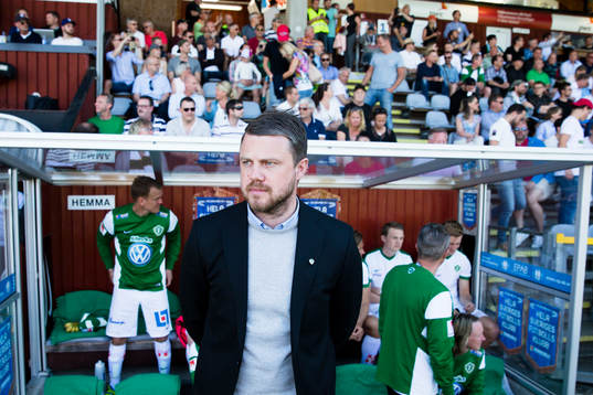 Jönköpings tränare Jimmy Thelin