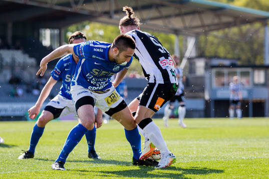 Norrbys Kardo Sachel Aso Omar och Lunds Jesper Möller