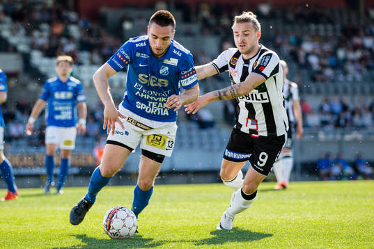 Norrbys Kardo Sachel Aso Omar och Lunds Jesper Möller