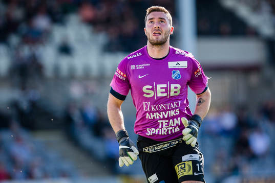 Norrbys målvakt Mergim Krasniqi