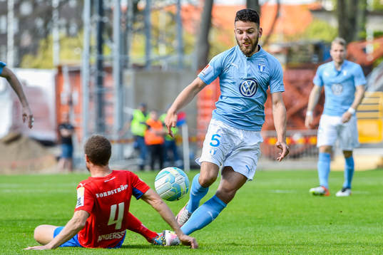 Helsingborgs Christoffer Andersson och Malmö FFs Erdal