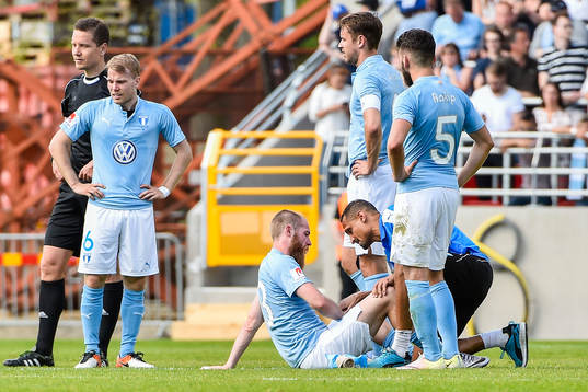 Malmö FFs Jo Inge Berget skadas