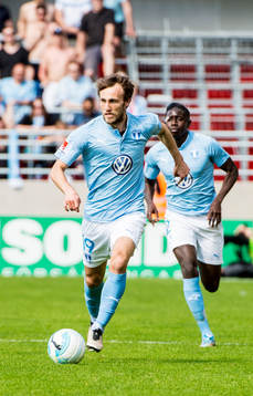 Malmö FFs Magnus Wolff Eikrem och Pa Konate