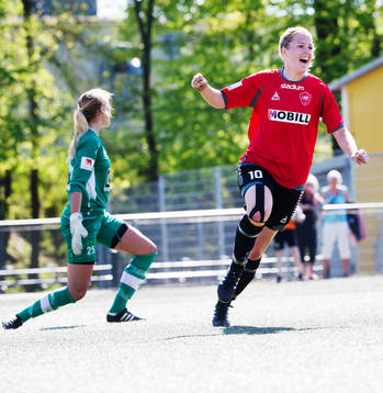 s Michaela Johnsson jublar
