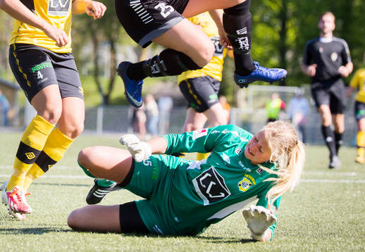 Ältas målvakt Petra Kümin
