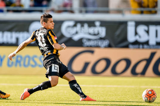 Häckens Paulo de Oliveira reducerar till 1-2