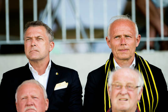 Häckens sportchef Sonny Karlsson och Klubbdirektör Dennis