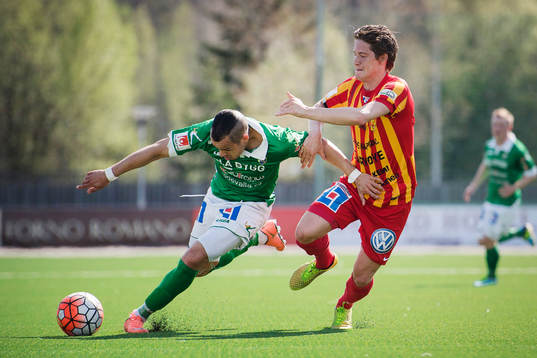 Ljungskiles Ahmed El-Amrani mot Syrianskas Robin Book