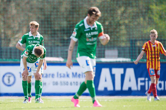 Ljungskiles spelare deppar