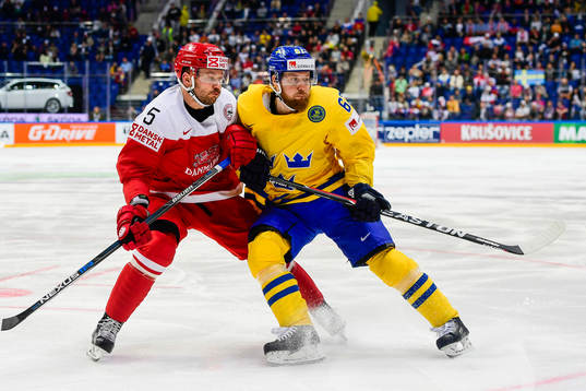 Danmarks Daniel Nielsen och Sveriges Linus Omark