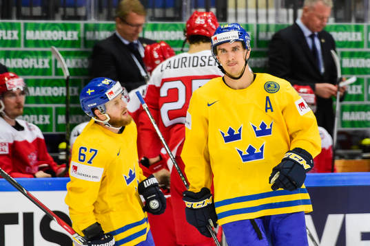 Sveriges Mikael Backlund jublar