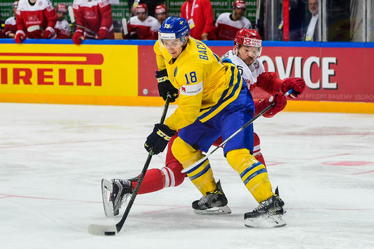 Danmarks Daniel Nielsen och Sveriges Mikael Backlund