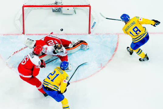 Bläddra bland fler bilder av Ishockey-VM 2016, Dag 3, Sverige - Danmark